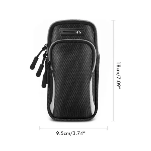 Спортивная сумка на руку для бега, держатель для телефона, водонепроницаемый и удобный для велоспорт