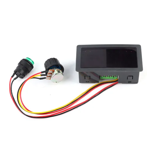 ШИМ регулятор скорости двигателя, контроллер PWM, цифровой дисплей, для бесступенчатой регулировки 6