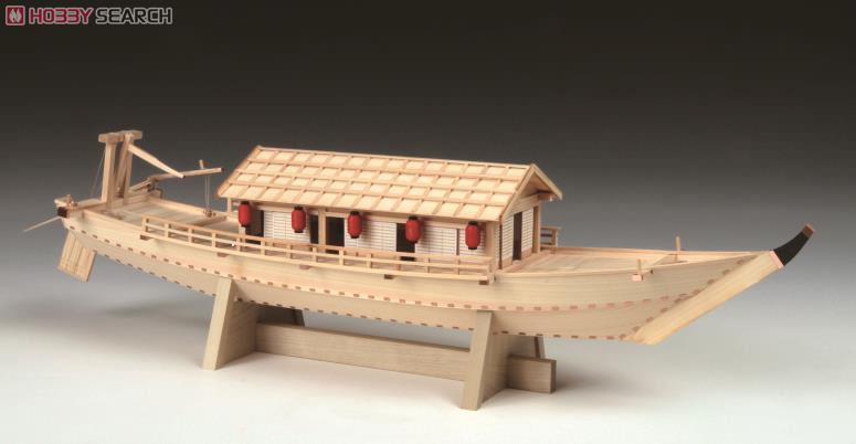 Прогулочная лодка Yakatabune с подсветкой, Япония период Эдо, М.1