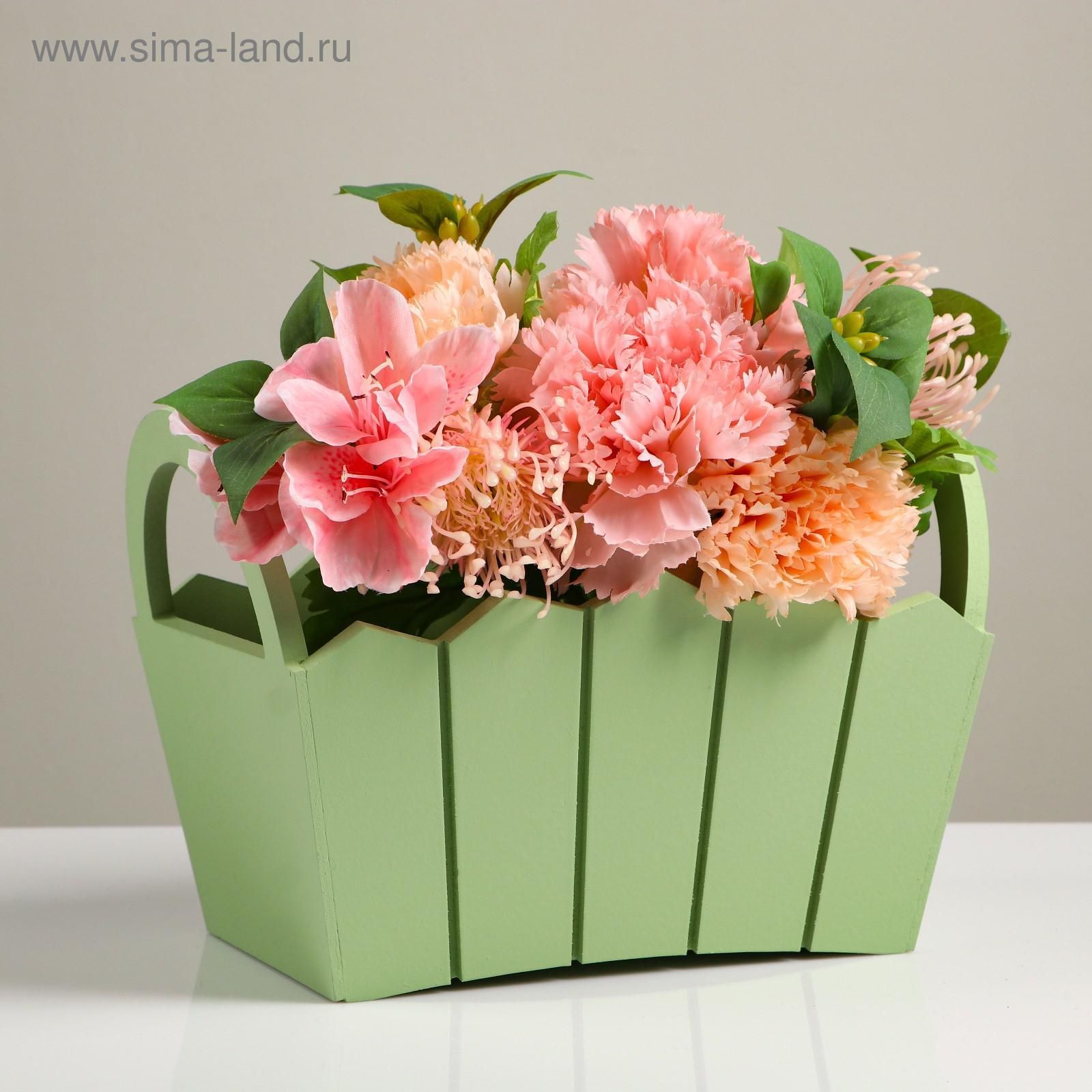 Подарочный ящик Мария , 25.5 16.5 17.5 см, МДФ, цвет оливковый