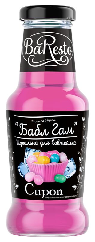 СиропBarestoБаблГам,300г