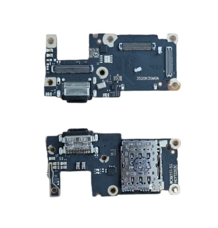 НижняяплатадляXiaomi11T,21081111RG,сразъемомзарядкиимикрофоном