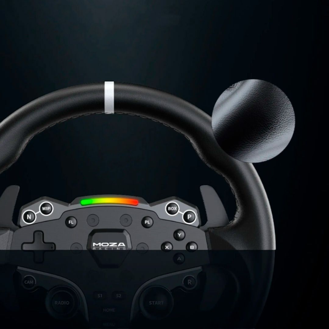 Moza Racing ES руль для симрейсинга, 280 мм, черный - купить с ...