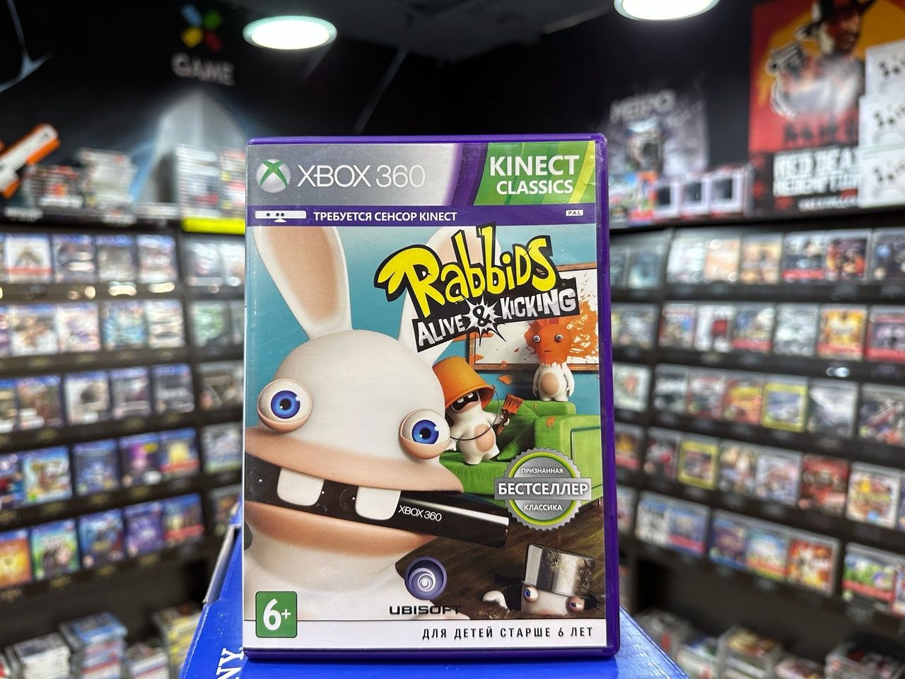 Игра Rabbids: Alive & Kicking (Xbox 360) (Open/Resale)