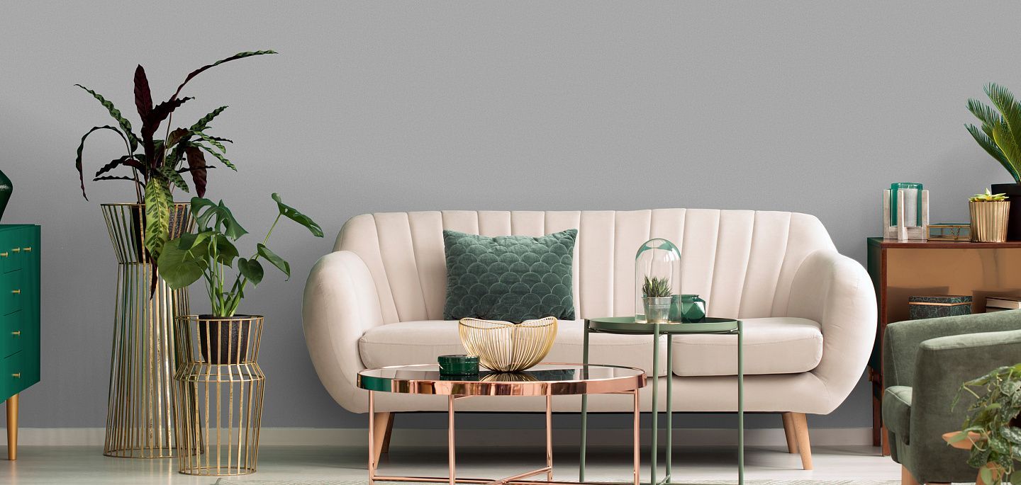 Обои Бисер 501800, Винил на Флизелине Элизиум, Однотонные, Кремовая ...