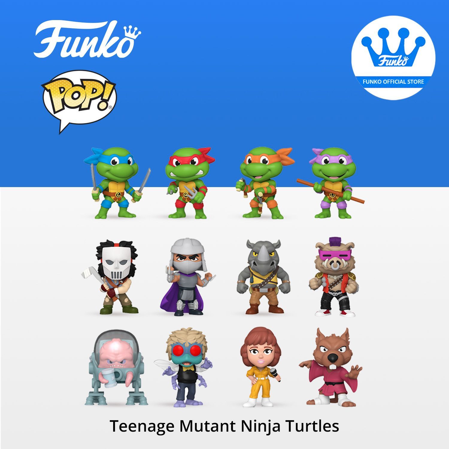 Фигурка Funko Mystery Minis TMNT 1 штука в ассортименте / Фанко