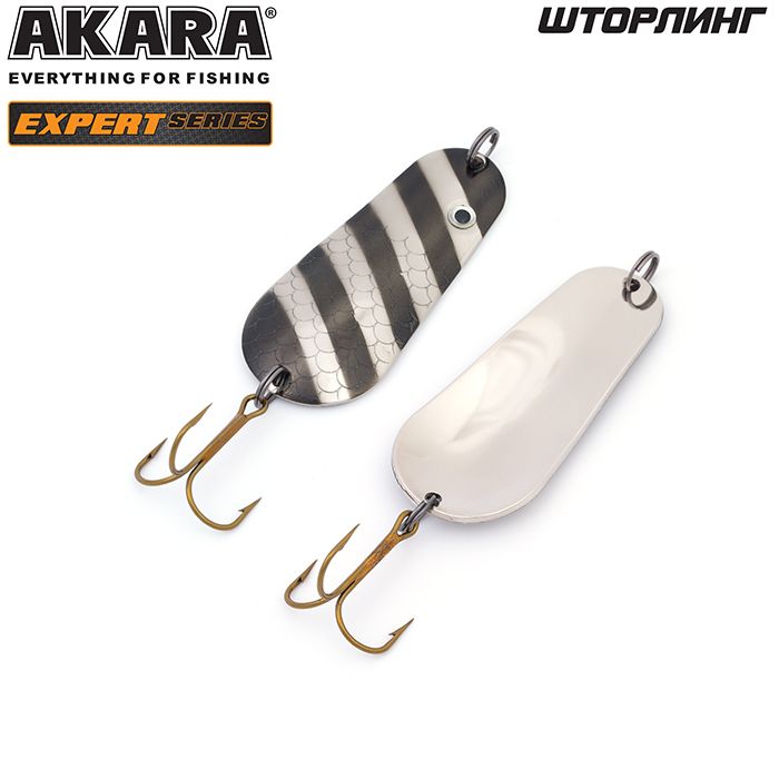 Блесна колеб. Akara Expert Шторлинг 65 мм 28 гр. 14/SIL