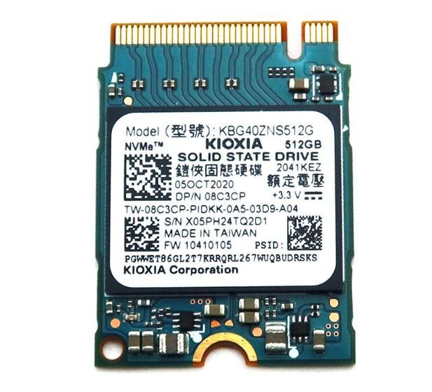 512 ГБ Внутренний SSD-диск KIOXIA 2230 Твердотельный накопитель