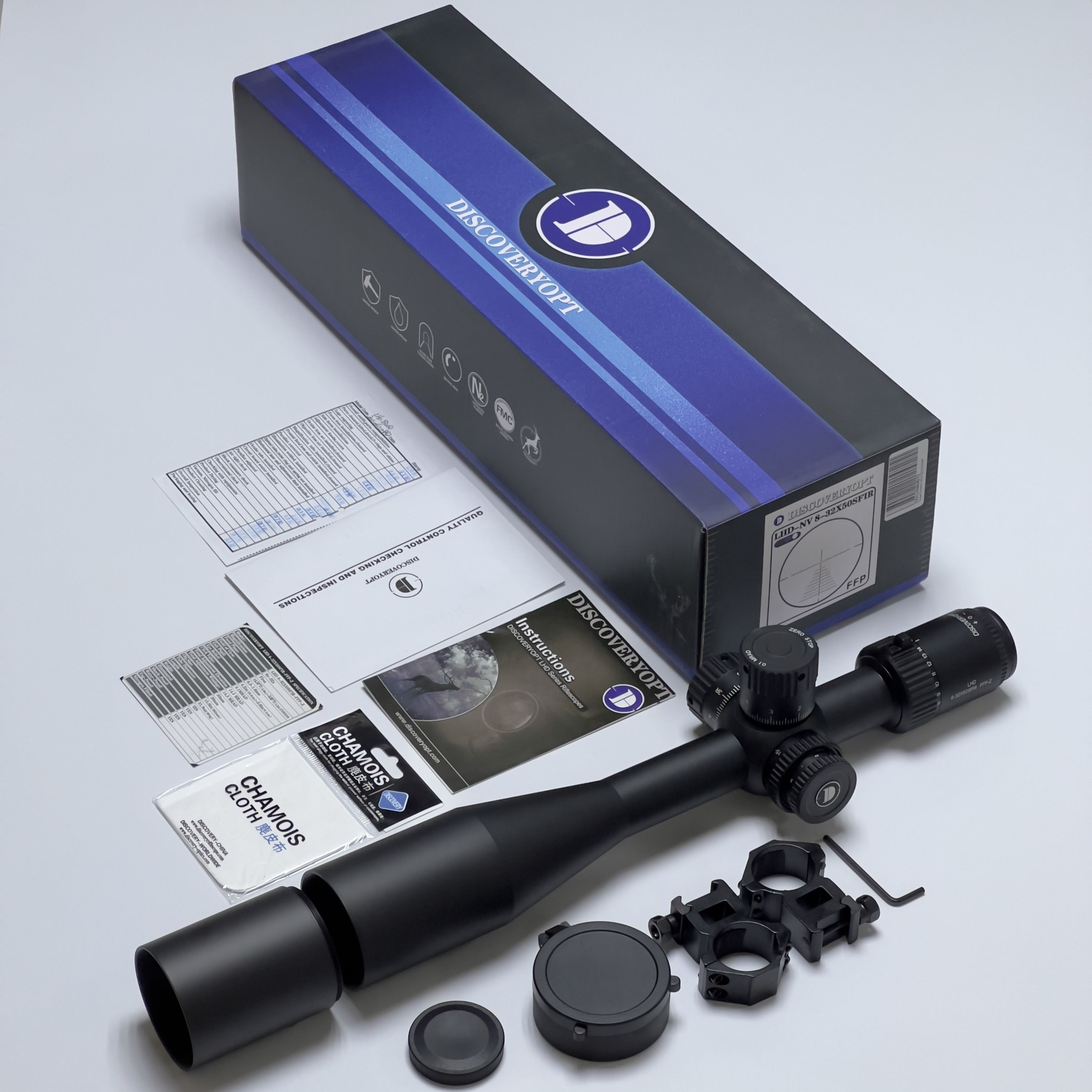 Оптический прицел Discovery LHD 8-32X50 SFIR FFP-Z купить на OZON