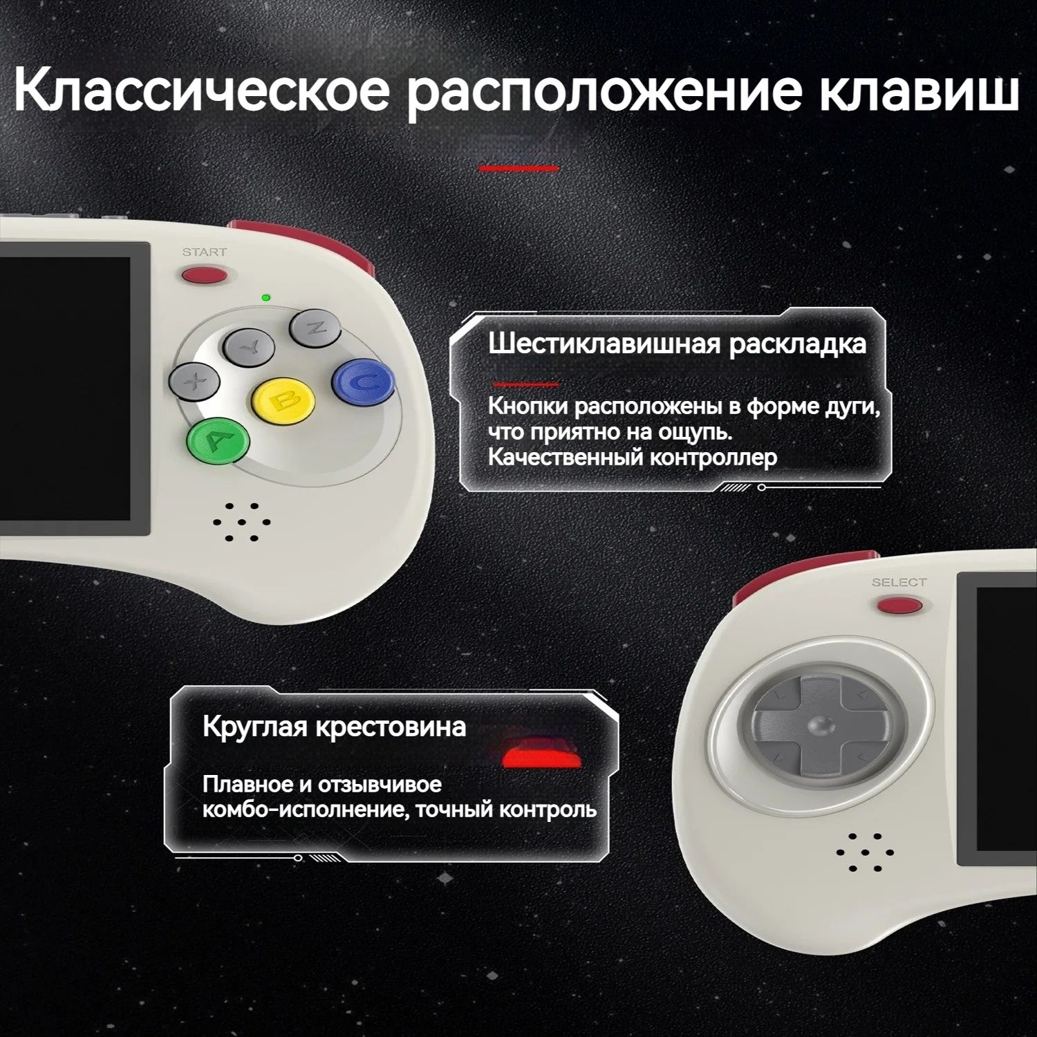 Игровая приставка, ARC-S/ARC-D Портативный игровой джойстик, 4-дюймовый  экран IPS, Система Linux/Android 11, Разрешение 640x480, RK3566 Quad-Core  64 bit Cortex-A55, 3500mAh - купить с доставкой по выгодным ценам в  интернет-магазине OZON (1488435768)