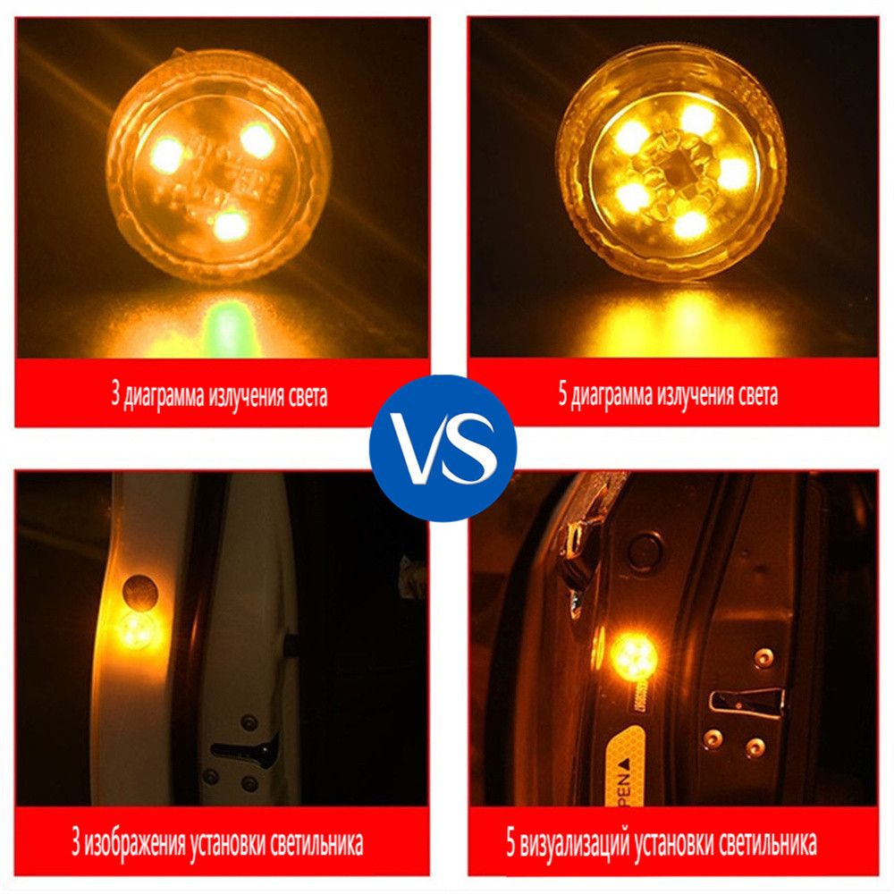 Лампа автомобильная 3 В, 4 шт. купить по низкой цене с доставкой в ...