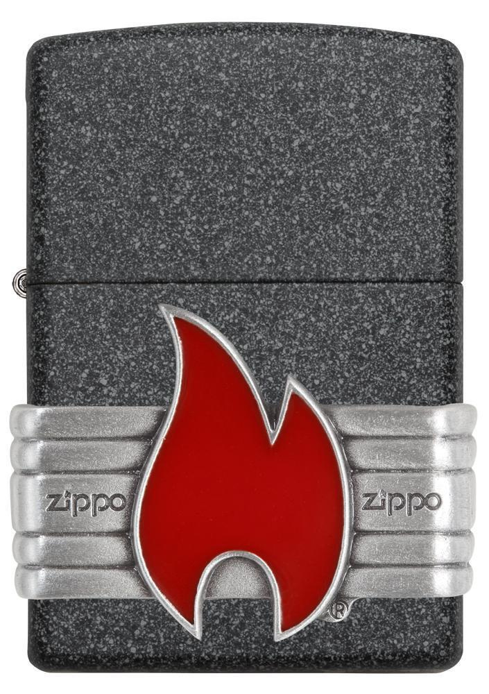 Зажигалка бензиновая ZIPPO Classic Iron Stone #1