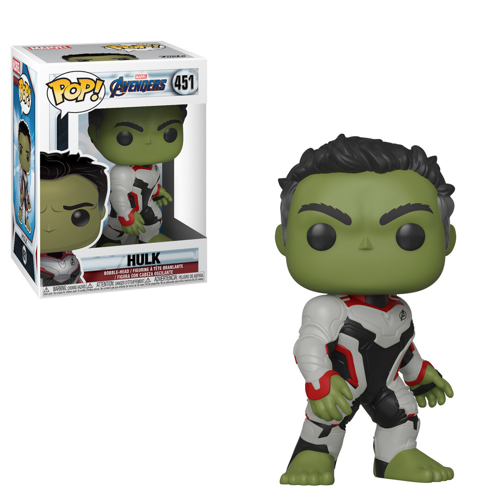 Фигурка Funko POP! Bobble: Marvel: Avengers Endgame: Hulk 36659 #1