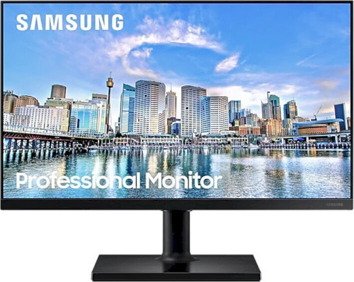 Samsung 23.8" Монитор F24T450FQI, черный #1