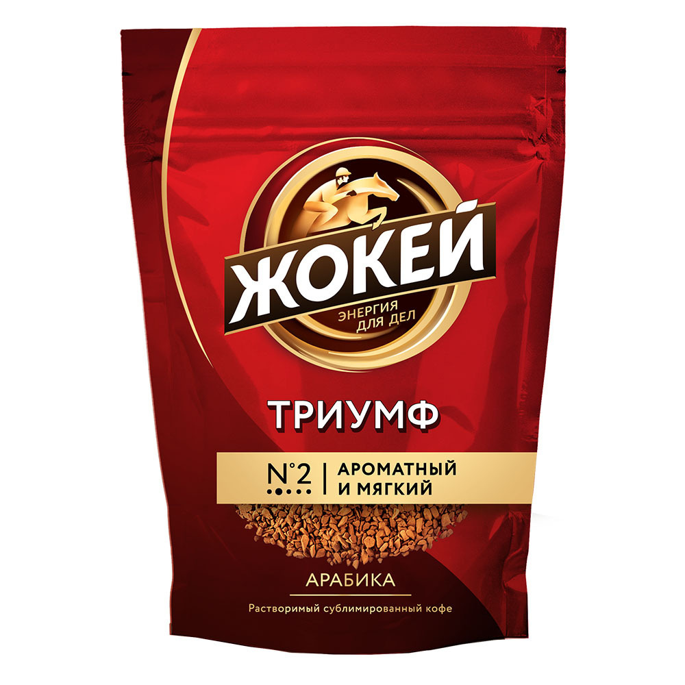 Кофе растворимый Жокей Триумф, 150 г - купить с доставкой по выгодным ...