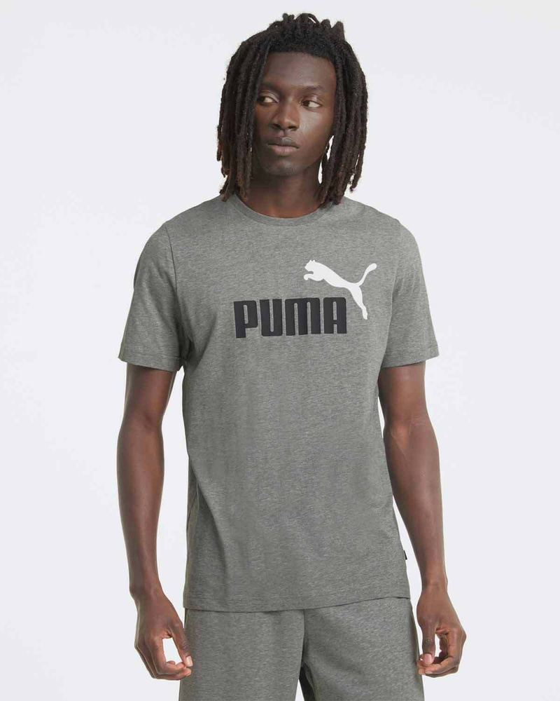 Футболка PUMA Ess+ 2 Col Logo Tee #1