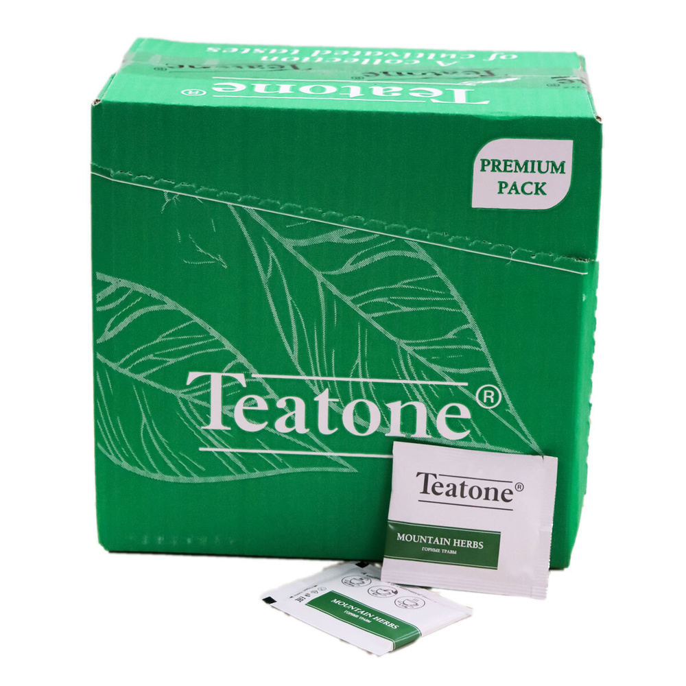 Чай в пакетиках TeaTone Mountain Herbs (Горные травы), 300шт - купить с ...