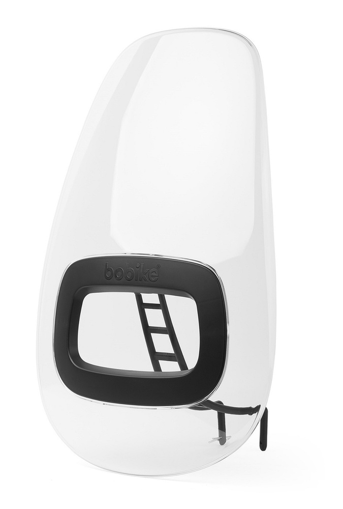 Ветровое стекло для велокресел BOBIKE "Windscreen One+", цвет: черный  #1