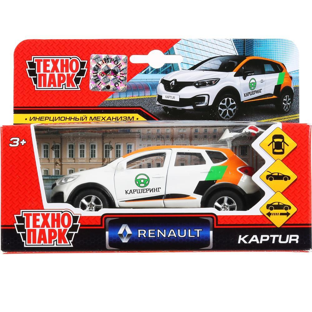 Машина Технопарк Renault Kaptur Каршеринг, инерционная SВ-18-20-RК-СS-WВ -  купить с доставкой по выгодным ценам в интернет-магазине OZON (265845462)