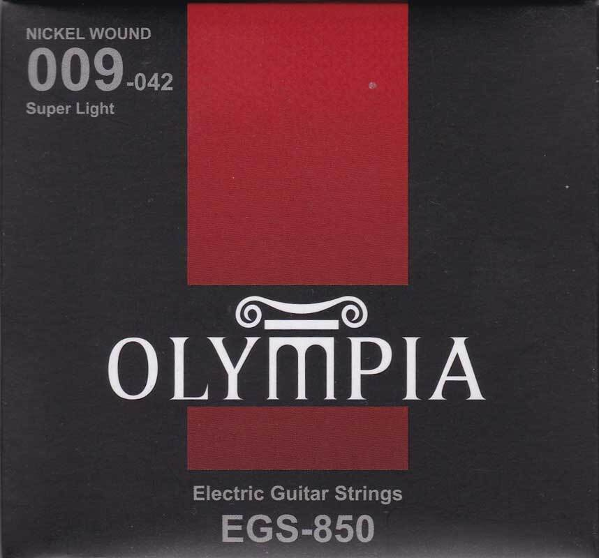 Струны для электрогитары Olympia EGS850 Super Light 9-42 #1