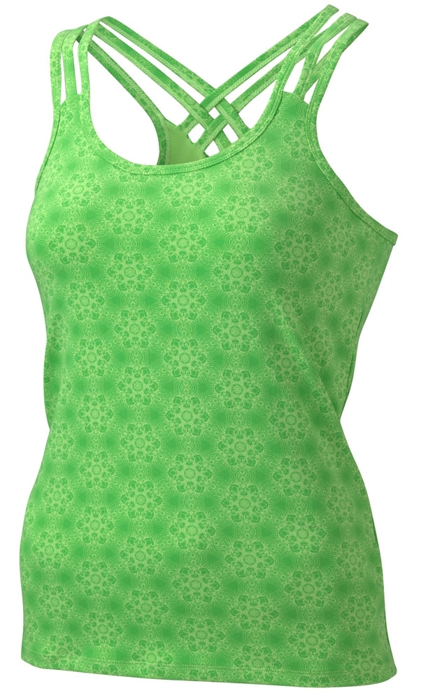 Майка Marmot женская Marmot,  Wm's Vogue Tank, Bright Grass Kaleidoscope, M #1