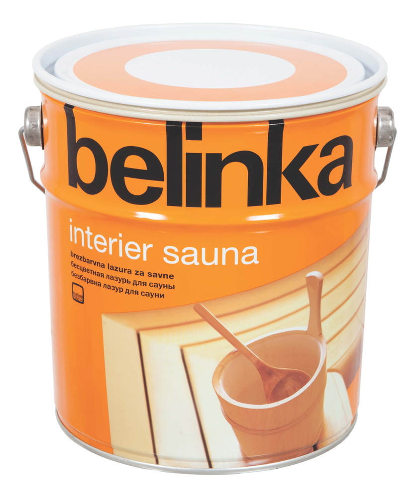 Пропитка для саун BELINKA (БЕЛИНКА) INTERIER SAUNA 2,5л. #1