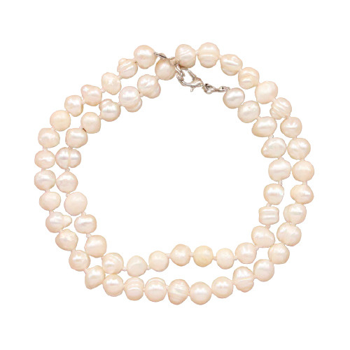 Бусы из натурального речного жемчуга диаметром 6-7мм - купить с ...