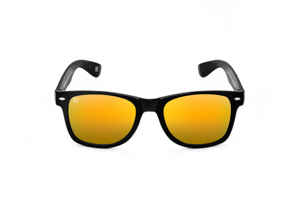 KAR Wayfarer Gold Mirror/ Очки солнцезащитные женские,мужские/ очки солнце защитные мужские/очки от солнца/ #1