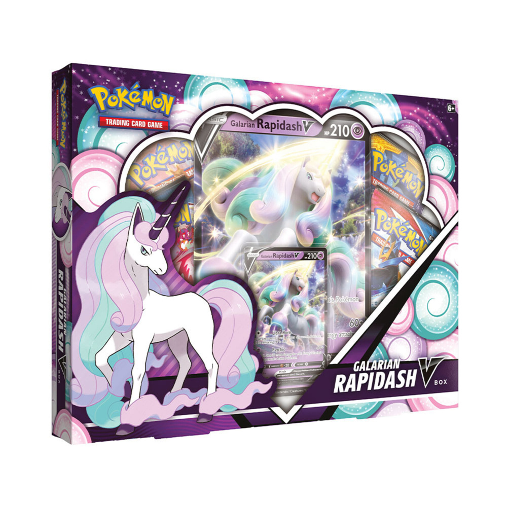 Коллекционная карточная игра Pokemon: Sword and Shield: Battle Styles  Collection - Galarian Rapidash V (Оригинал)