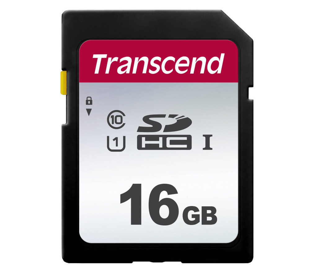 Карта памяти Transcend SDHC 16GB 300S UHS-I U1 (TS16GSDC300S) #1