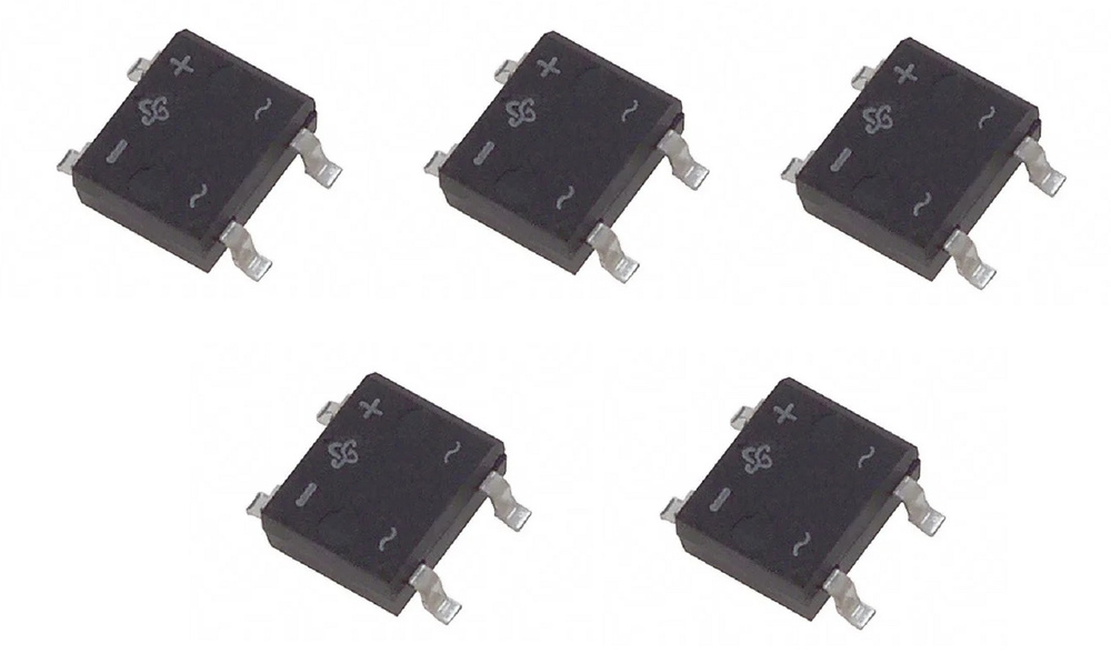 Диодный мост DB107S (1000V, 1A) 5шт - купить с доставкой по выгодным ...