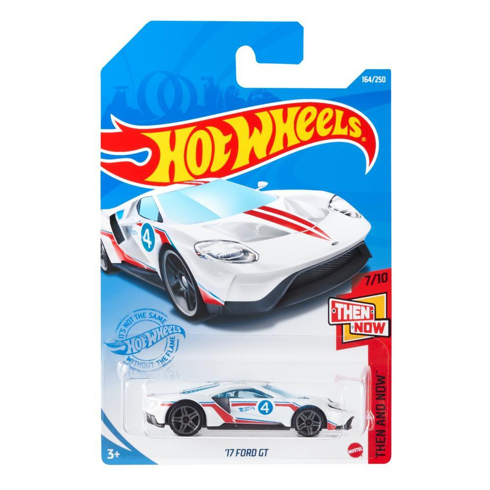 GTB38 Машинка металлическая игрушка Hot Wheels коллекционная модель 17 FORD GT  #1