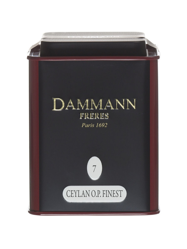 Чай цейлонский DAMMANN в железной банке, 100 г - купить с доставкой по ...