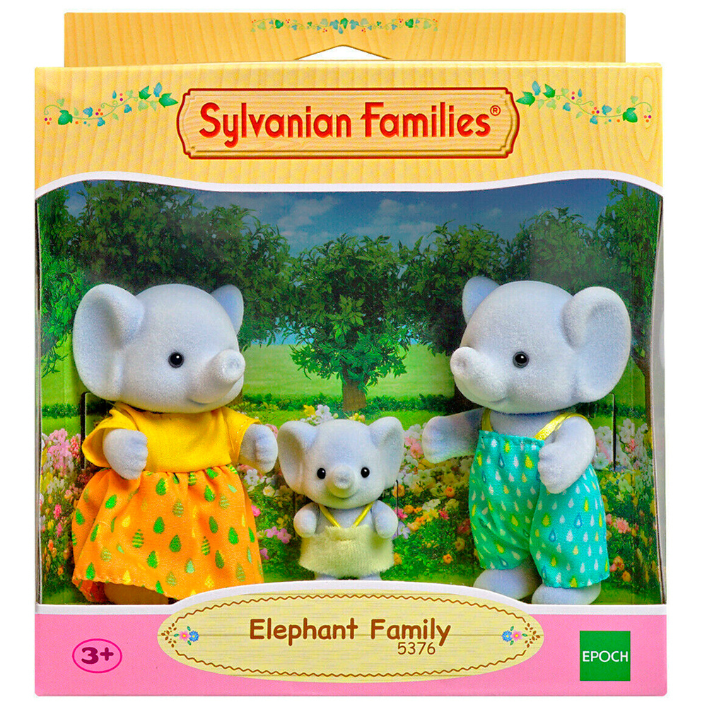 Sylvanian Families Набор Семья Слоников, 3 фигурки - купить с доставкой ...