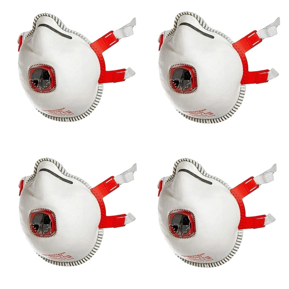 SPIROTEK Респиратор универсальный, FFP3, 4 шт. - купить с доставкой по ...