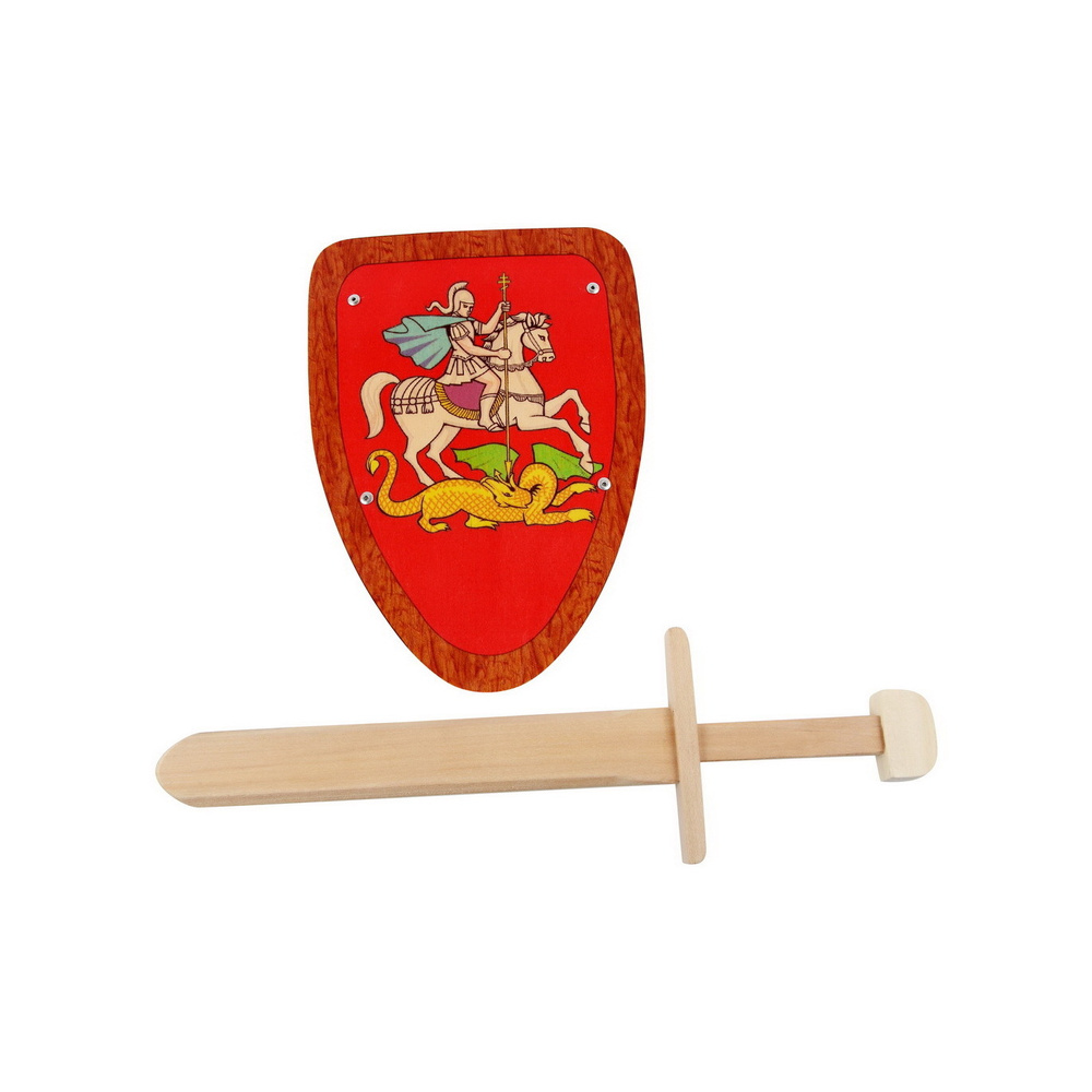 Купить Щит и меч набор детского игрушечного оружия (малый) ДИННИ ...