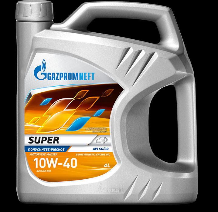 Масло моторное Gazpromneft 10W-40 Полусинтетическое 4 л #1
