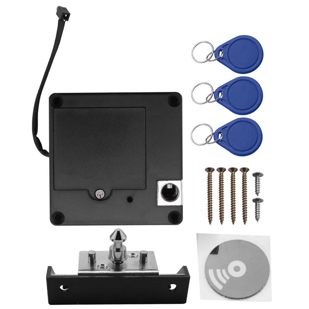 Невидимый электронный RFID-замок для шкафа, дверные замки ящиков без ...