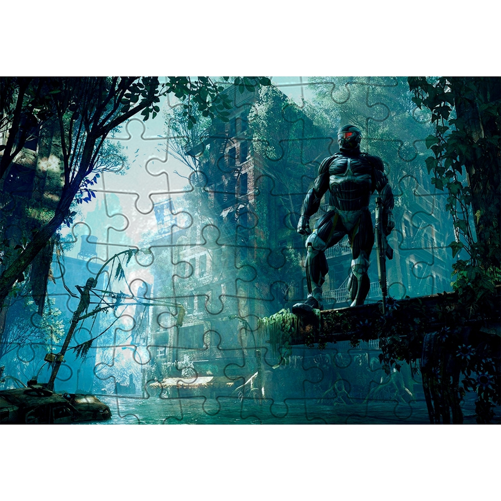 Пазл Картонный 29x20 см Crysis (крайзис, персонаж, псих, пророк, фаркрай,  максимум силы, лук, стрелы, пейзаж, игра) - 23 - купить с доставкой по  выгодным ценам в интернет-магазине OZON (242775485)