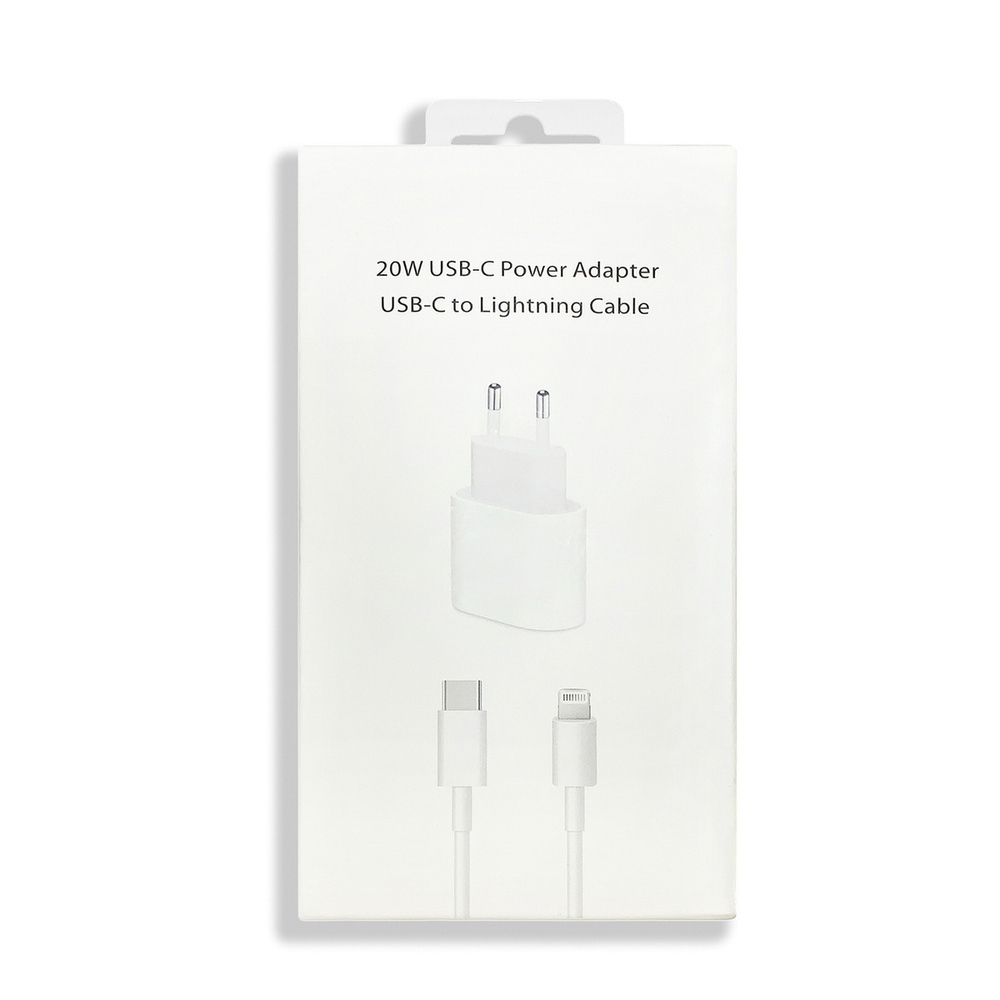 Сетевое зарядное устройство Быстрая зарядка для IPhone / iPad / AirPods ...