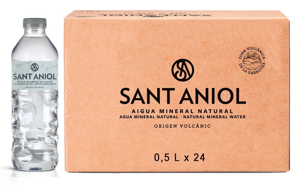 Sant Aniol вода минеральная природная питьевая негазированная, 24 шт по 0,5 л  #1