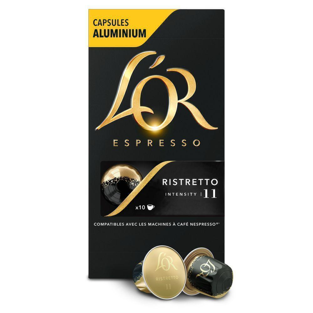 Кофе в капсулах L'OR Espresso Ristretto для системы Nespresso, 10 порций  #1