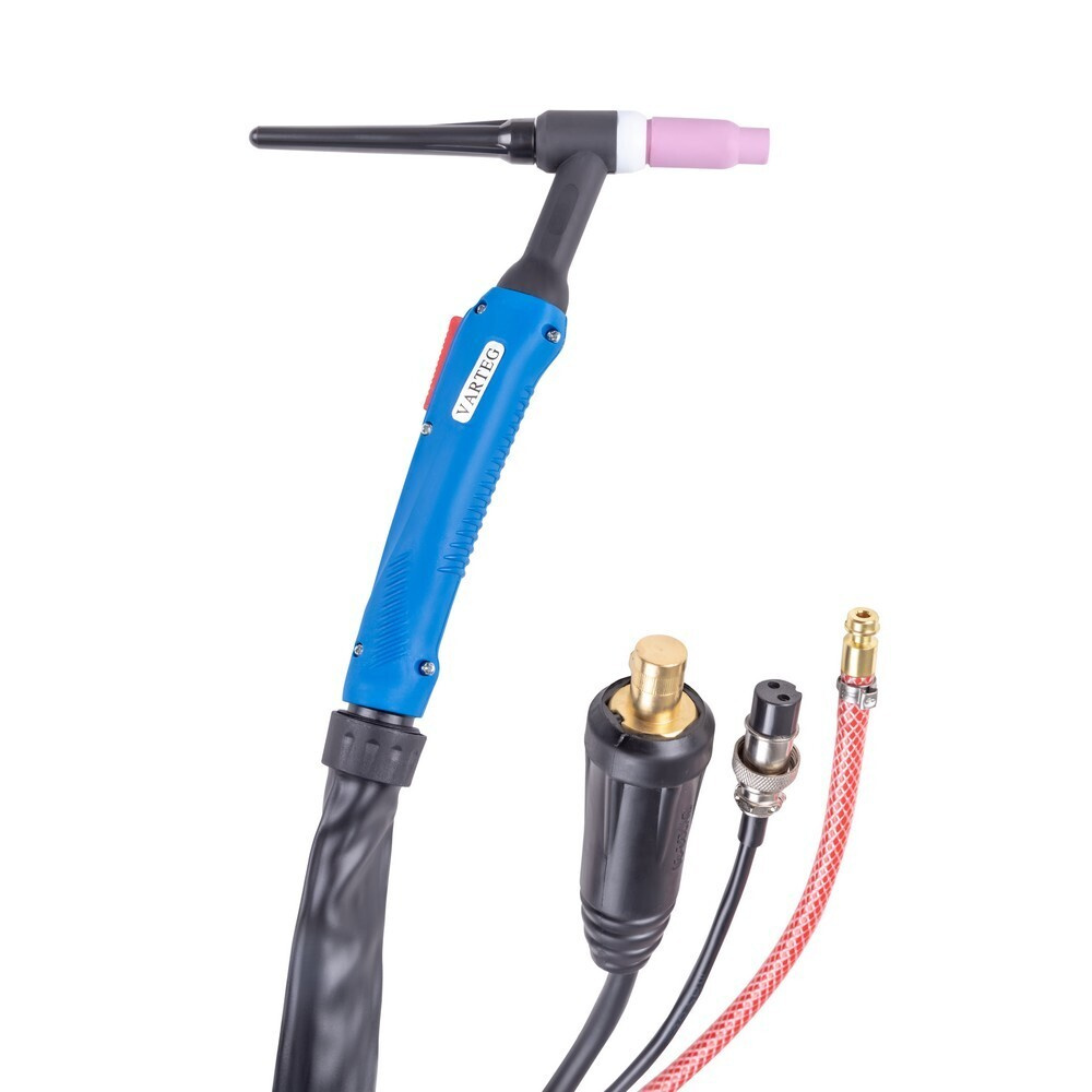 Горелка TIG-26 4м Varteg(разъем 35мм2, с кнопкой, пр-во FoxWeld/КНР ...