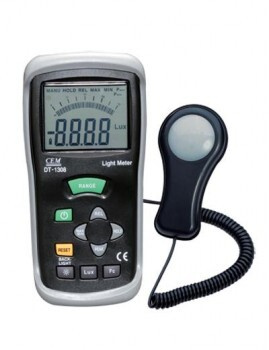 Измеритель уровня освещения DT-1308 Люксметр CEM - Instruments #1