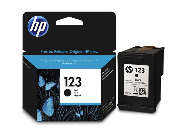 Картридж HP 123 Black для DeskJet 2130/2630/3630 F6V17AE #1