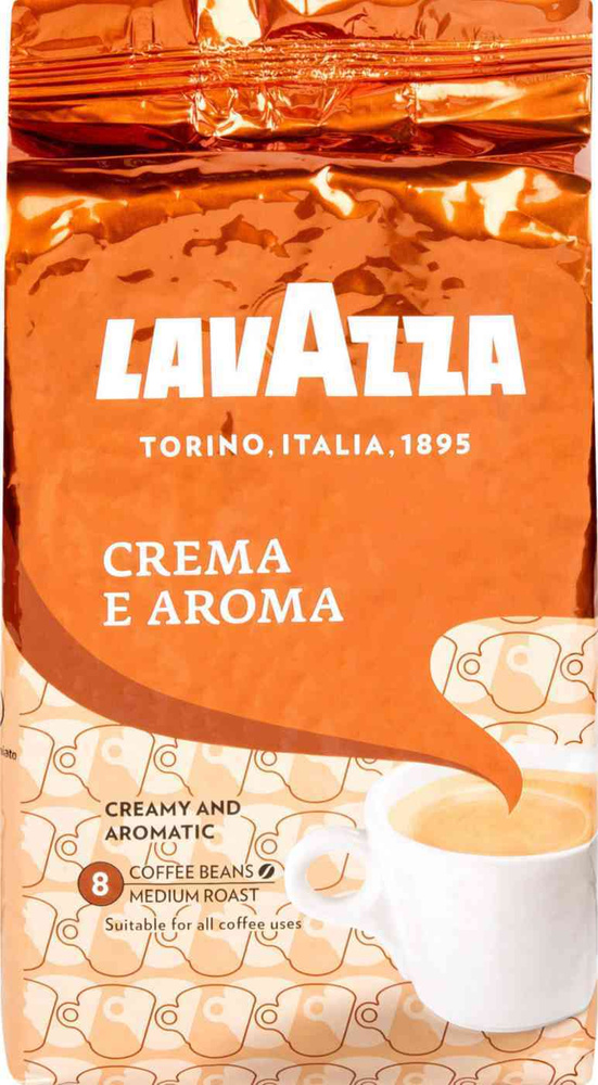 Кофе в зёрнах LavAzza Crema e Aroma, 1 кг, 1 шт #1