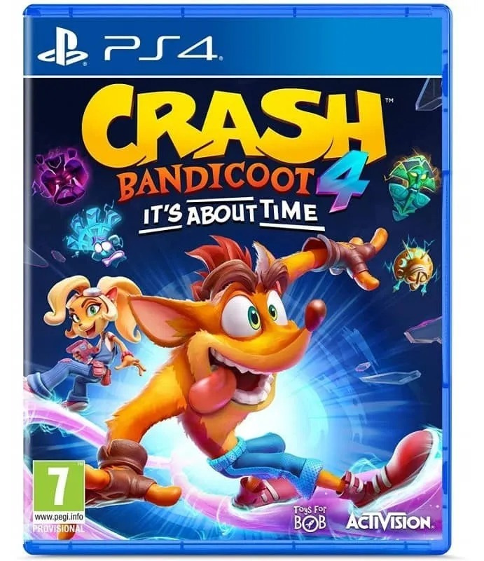 Игра Crash Bandicoot 4: Это Вопрос Времени (PlayStation 4, Русские субтитры)  #1