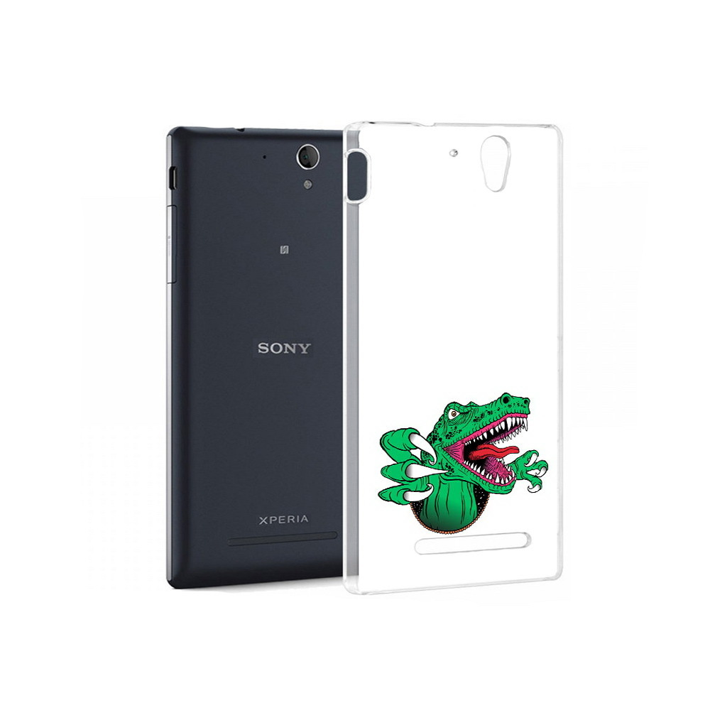 Чехол задняя-панель-накладка-бампер MyPads крокодил для Sony Xperia C3/C3  Dual Sim противоударный - купить с доставкой по выгодным ценам в  интернет-магазине OZON (576776079)