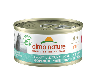 Almo Nature Консервы для Кошек "Форель и Тунец в желе" Legend HFC Adult Cat Trout&Tuna Jelly 24шт*70гр #1