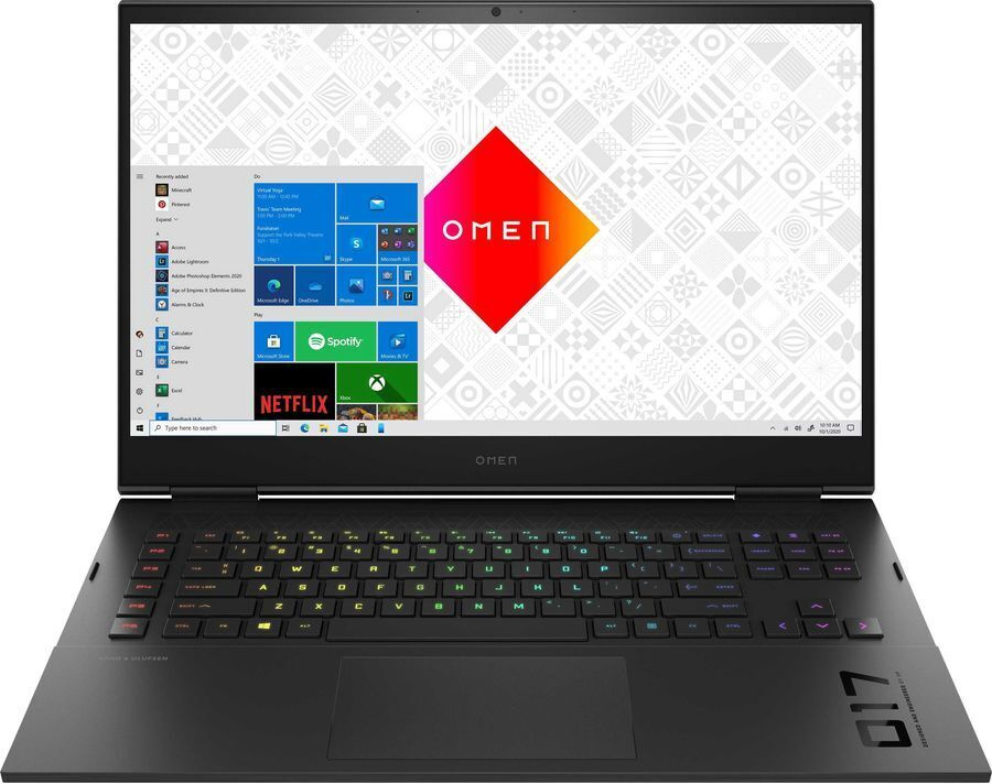 HP Omen 17-ck0026ur (4E1T9EA) Игровой ноутбук 17,3", Intel Core i7-11800H, RAM 16 ГБ, SSD 1024 ГБ, NVIDIA #1